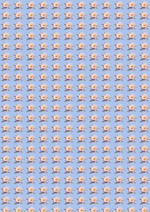 lily repeat pattern medium